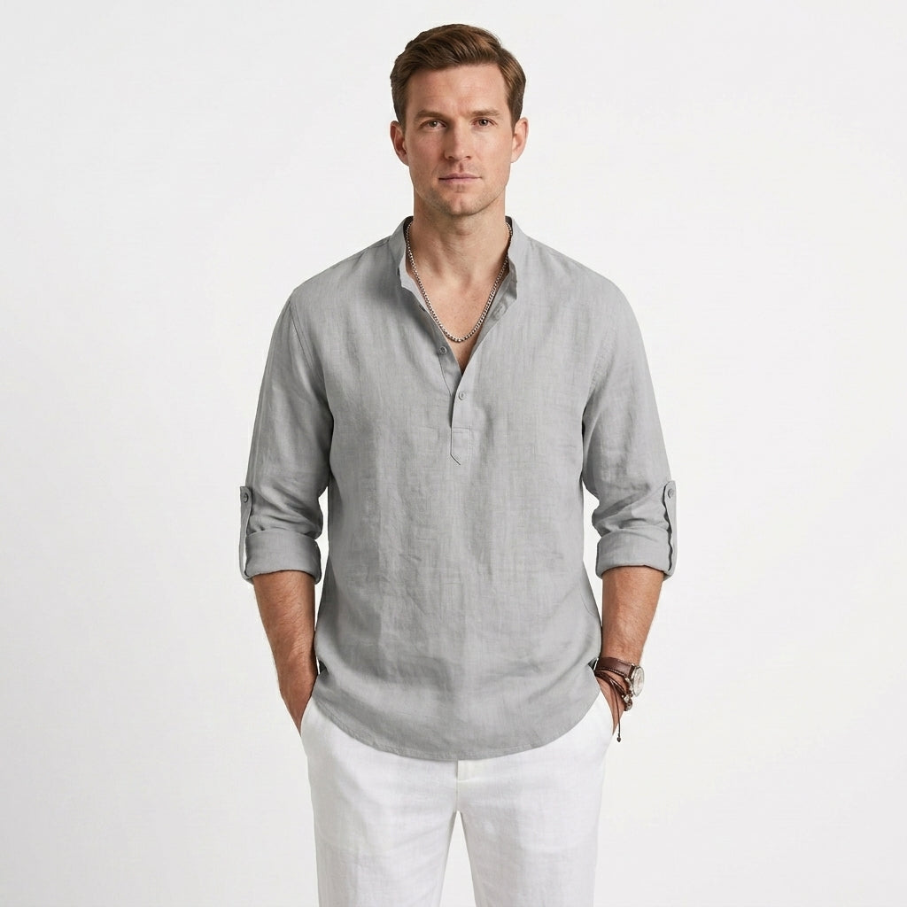 Tailored Everyday Button Shirt For Men