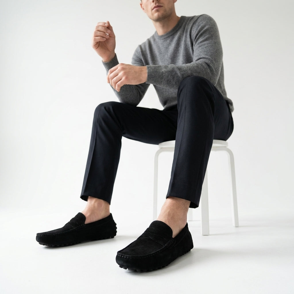 Men’s Suede Loafers