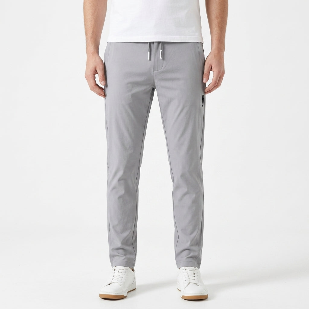 Sleek Tapered Dress Pants For Men