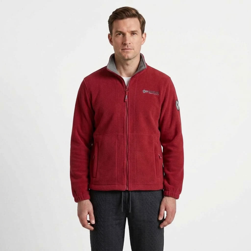 Printed Loose Winter Jacket For Men