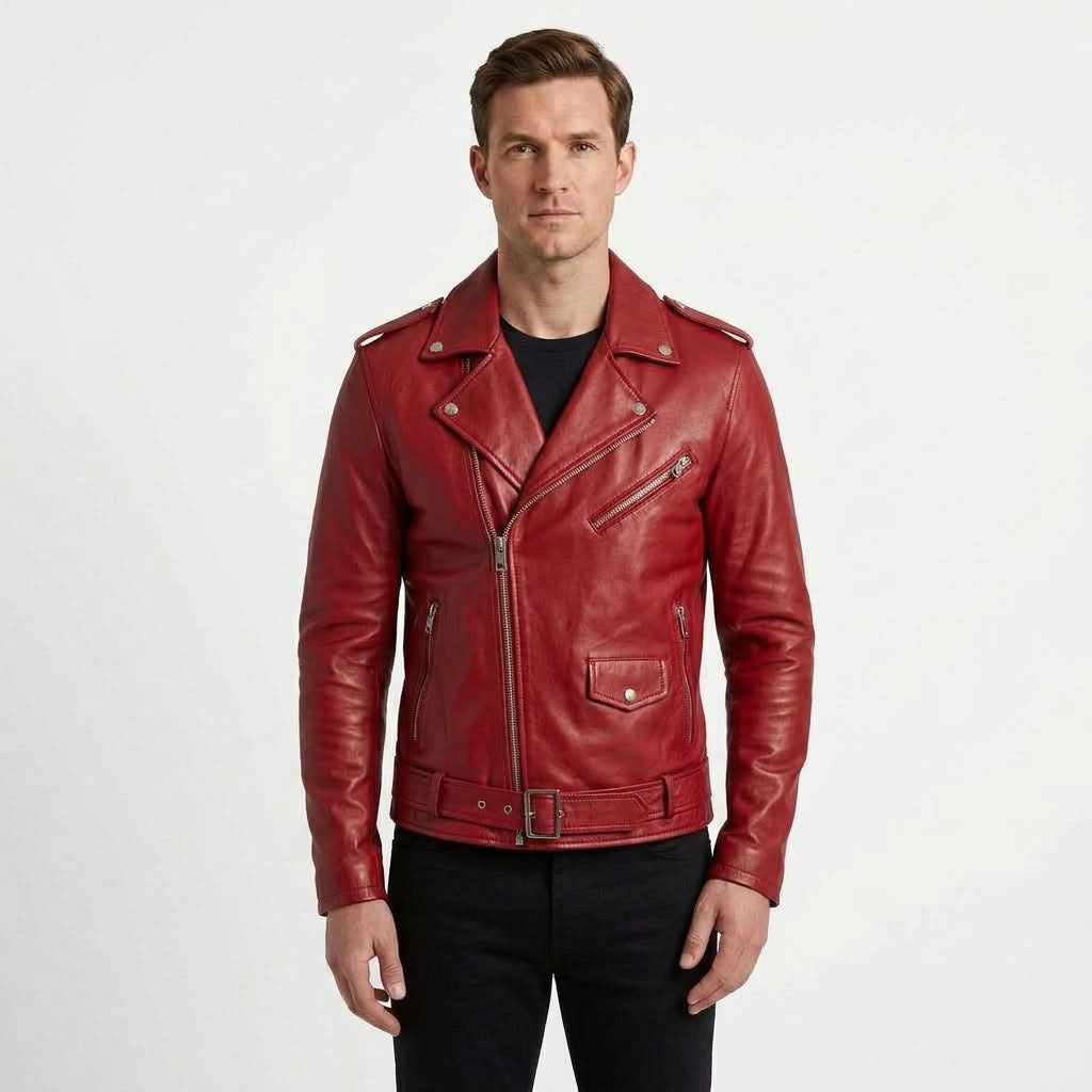 Sleek Statement Outerwear Jacket For Men