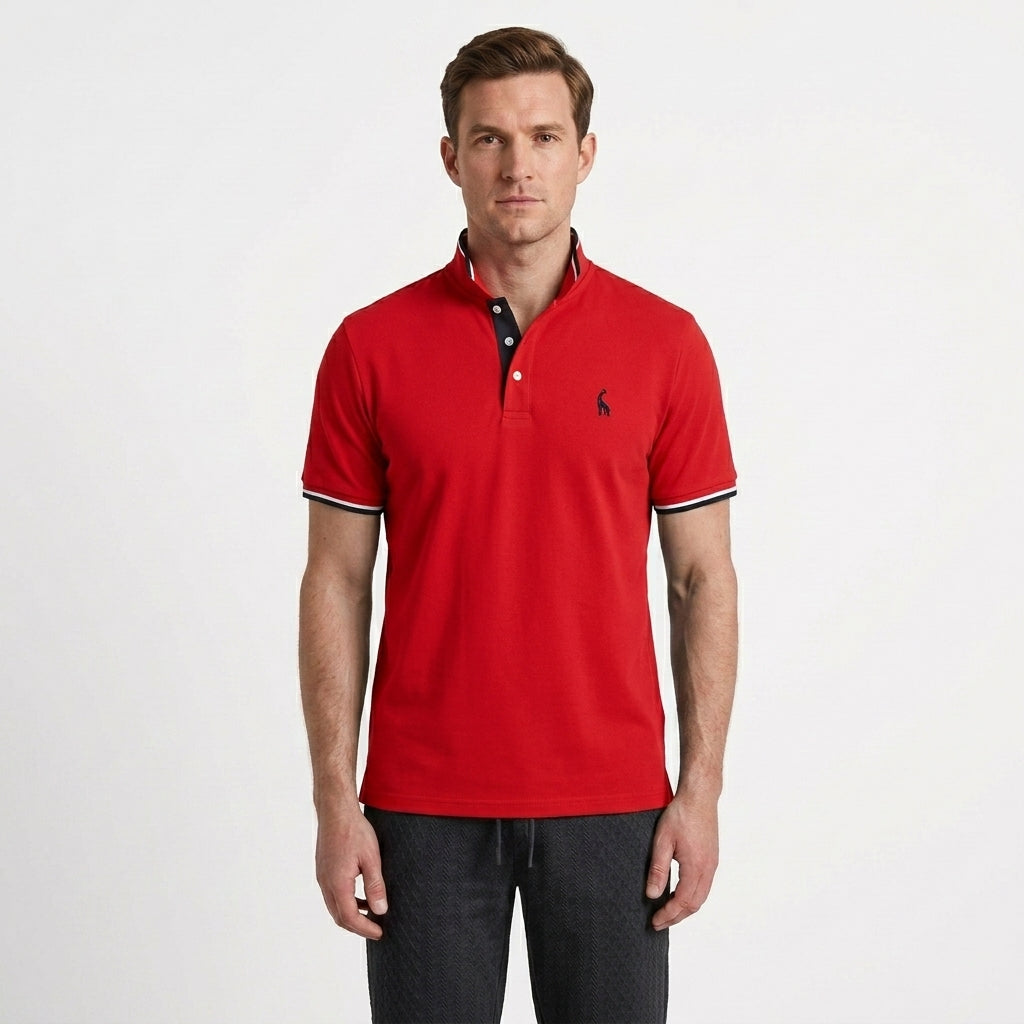 Tailored Cotton Casual Polo Shirt For Men
