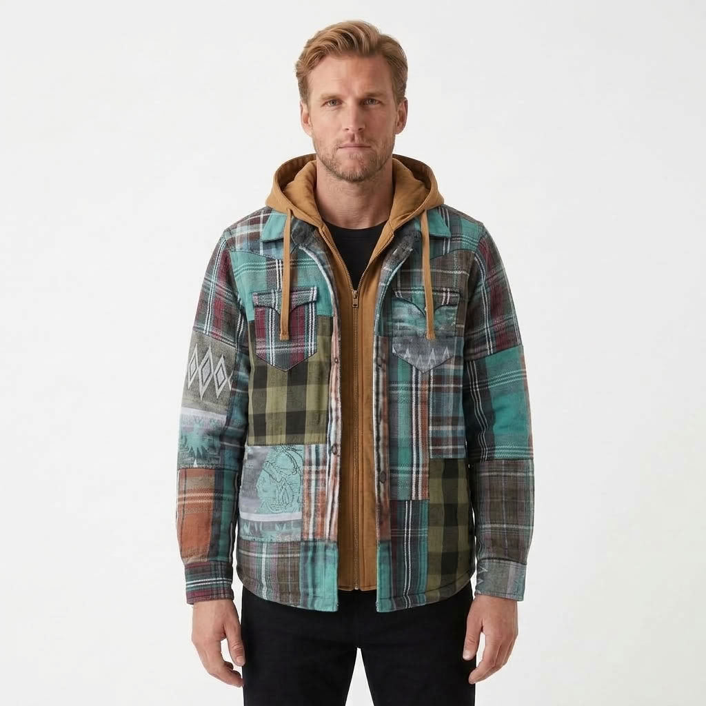 Retro Tailored Layering Jacket For Men