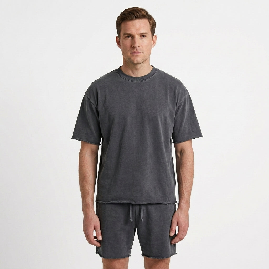 Relaxed Breathable Summer Set For Men