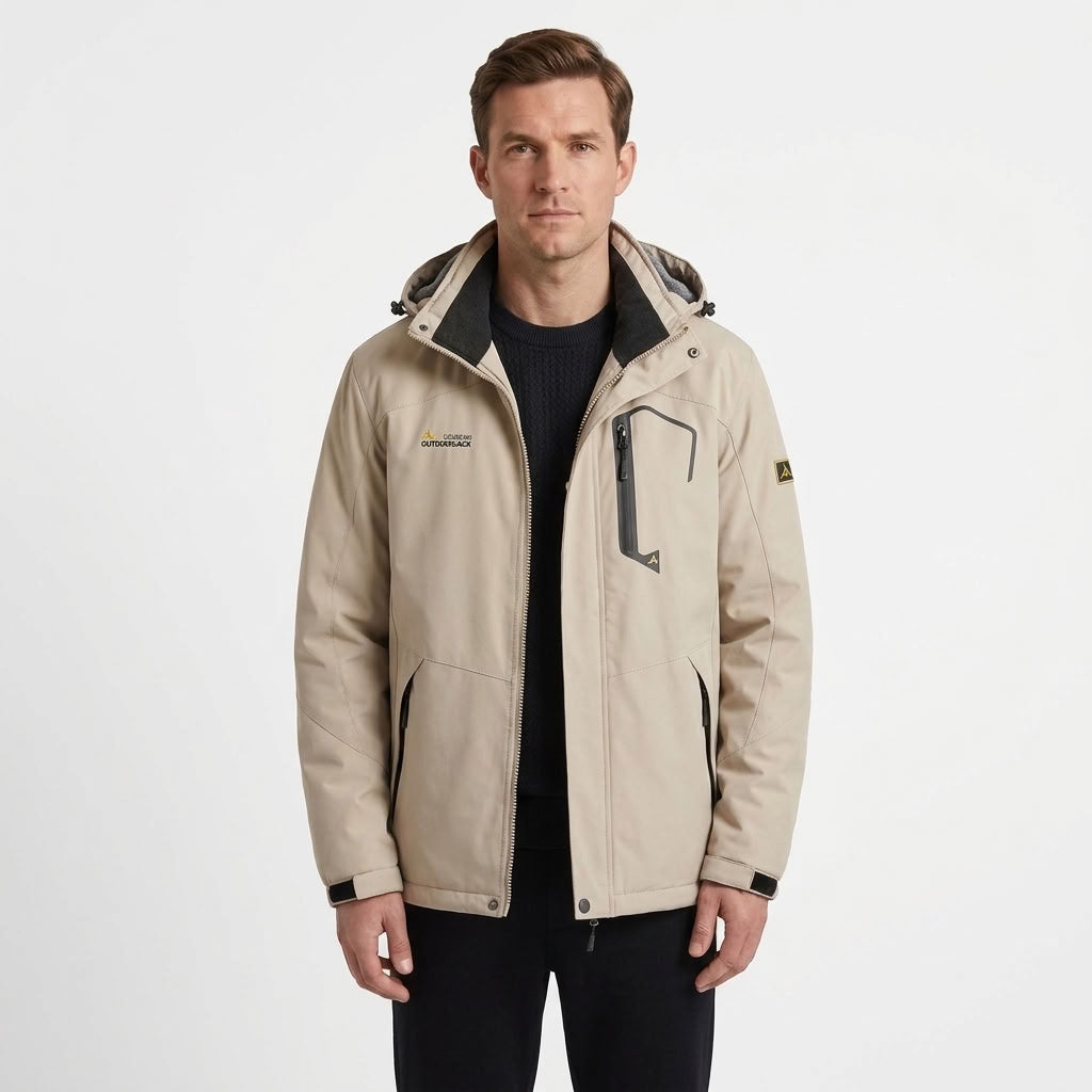 Thickened Outdoor Winter Jacket For Men
