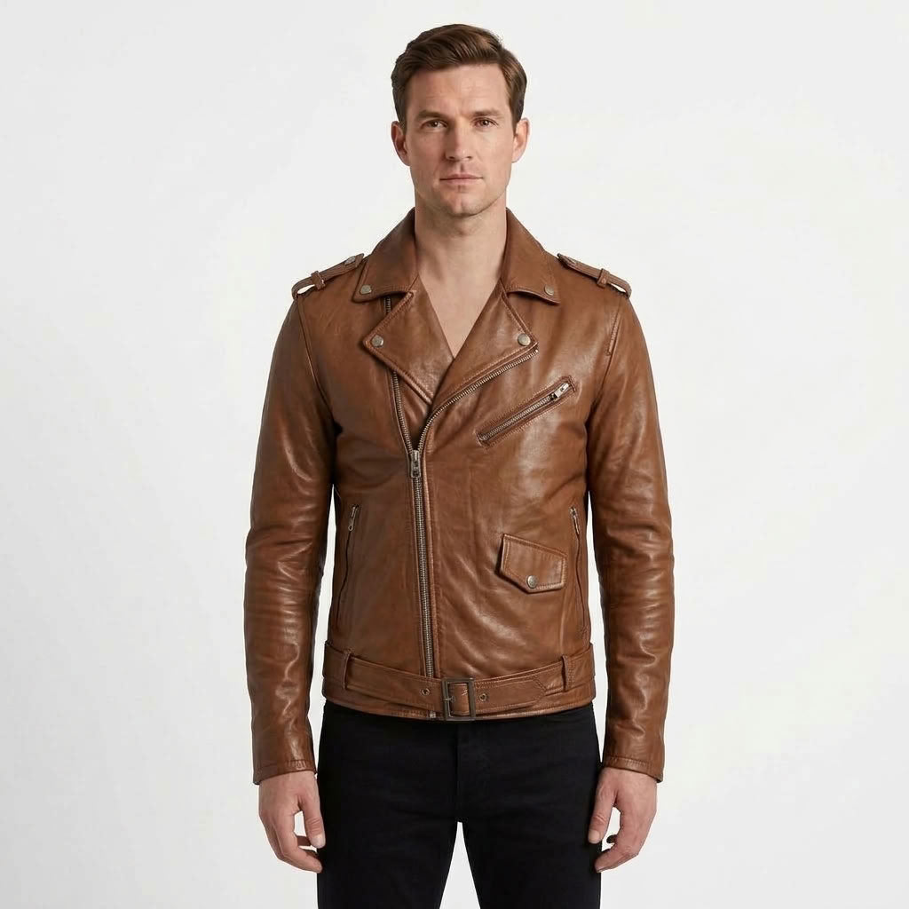 Sleek Statement Outerwear Jacket For Men