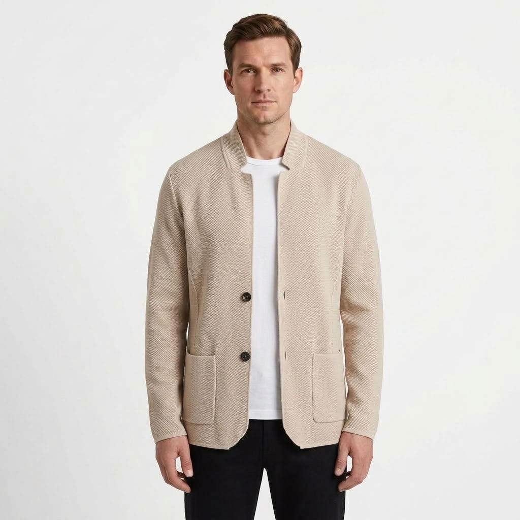 Lightweight Knit Casual Jacket For Men