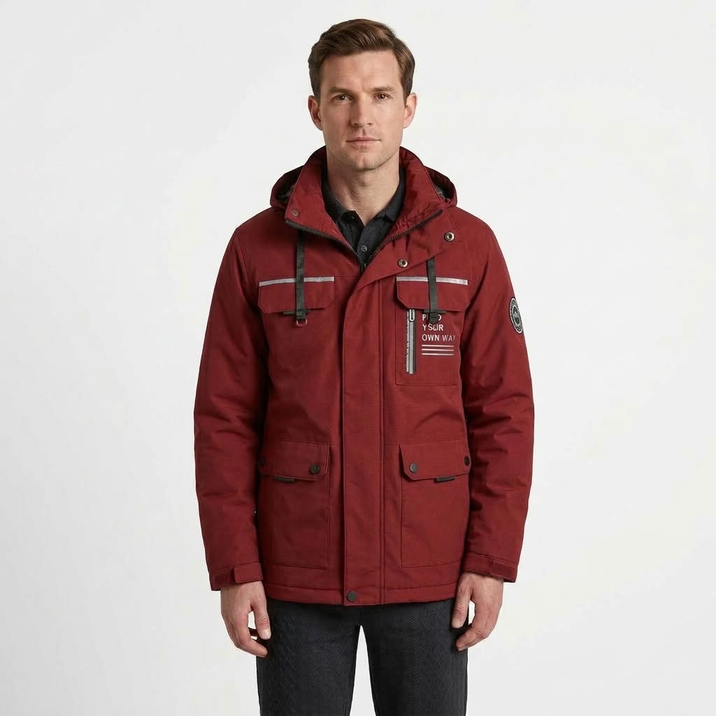 Tailored Waterproof Outdoor Jacket For Men