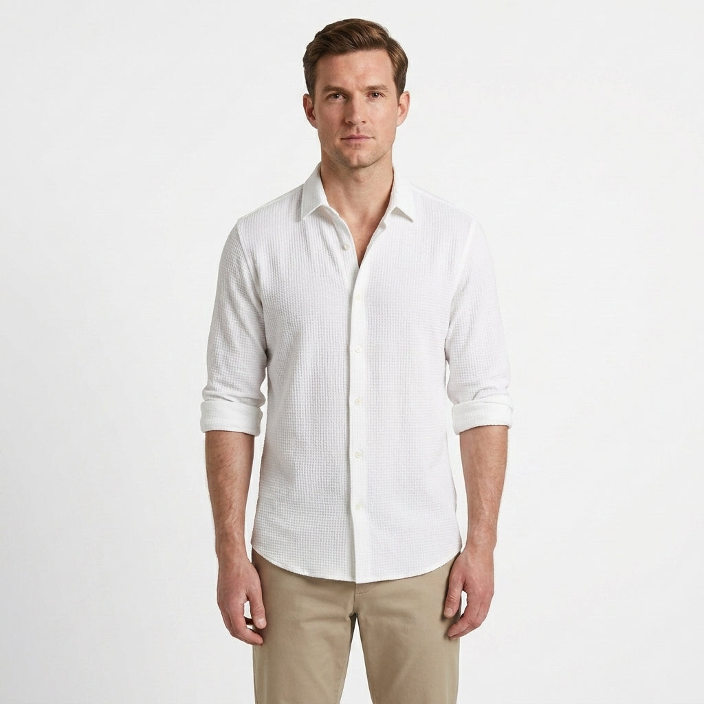 Relaxed Summer Casual Shirt For Men