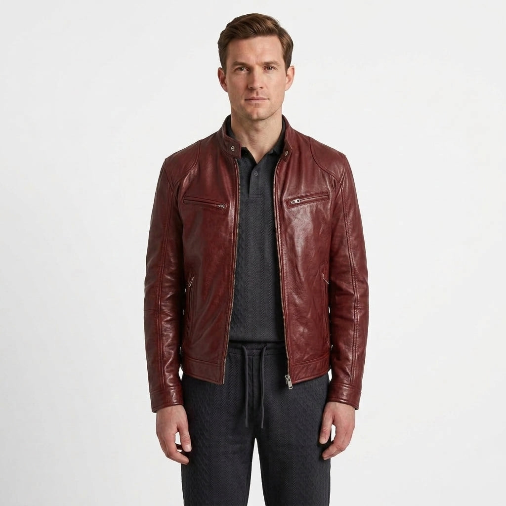 Sleek Structured Jacket For Men