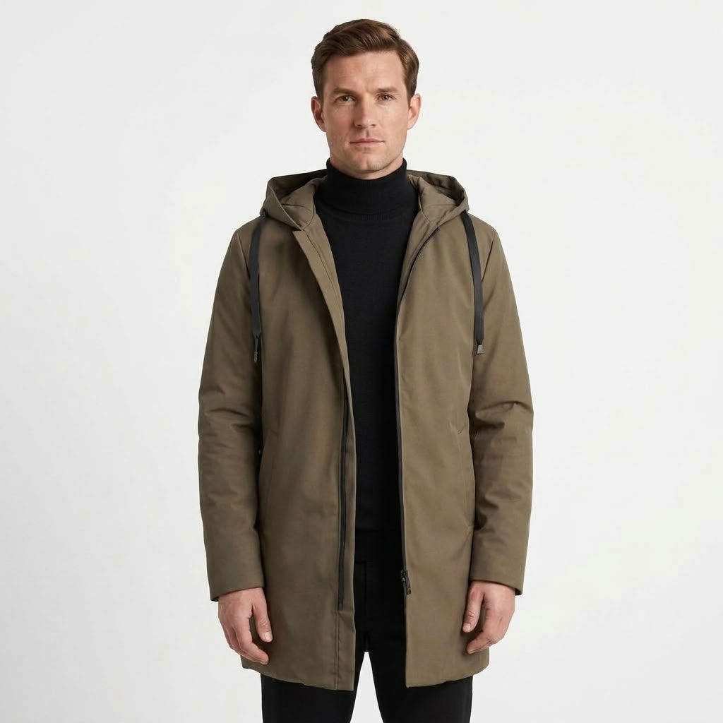 Tailored Lightweight Windbreaker For Men