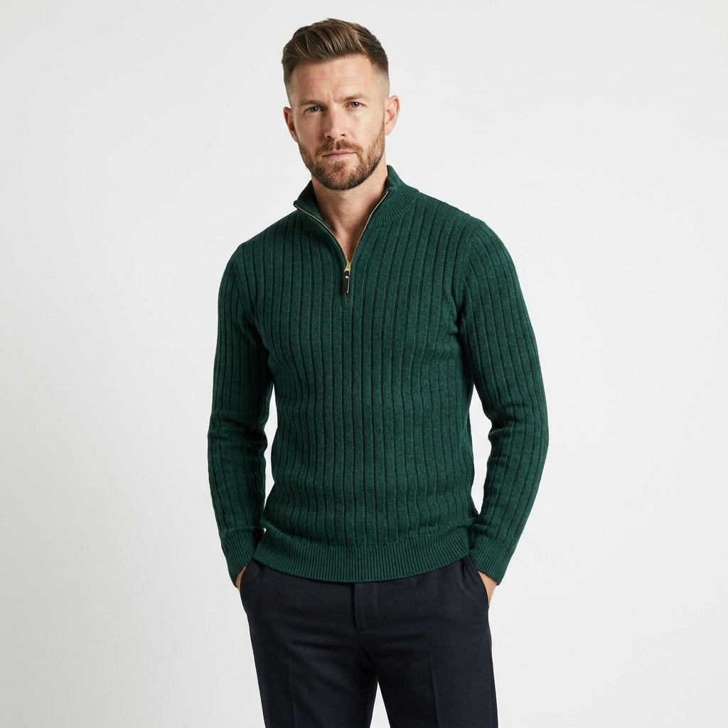 Men’s Fine Knit Half-Zip