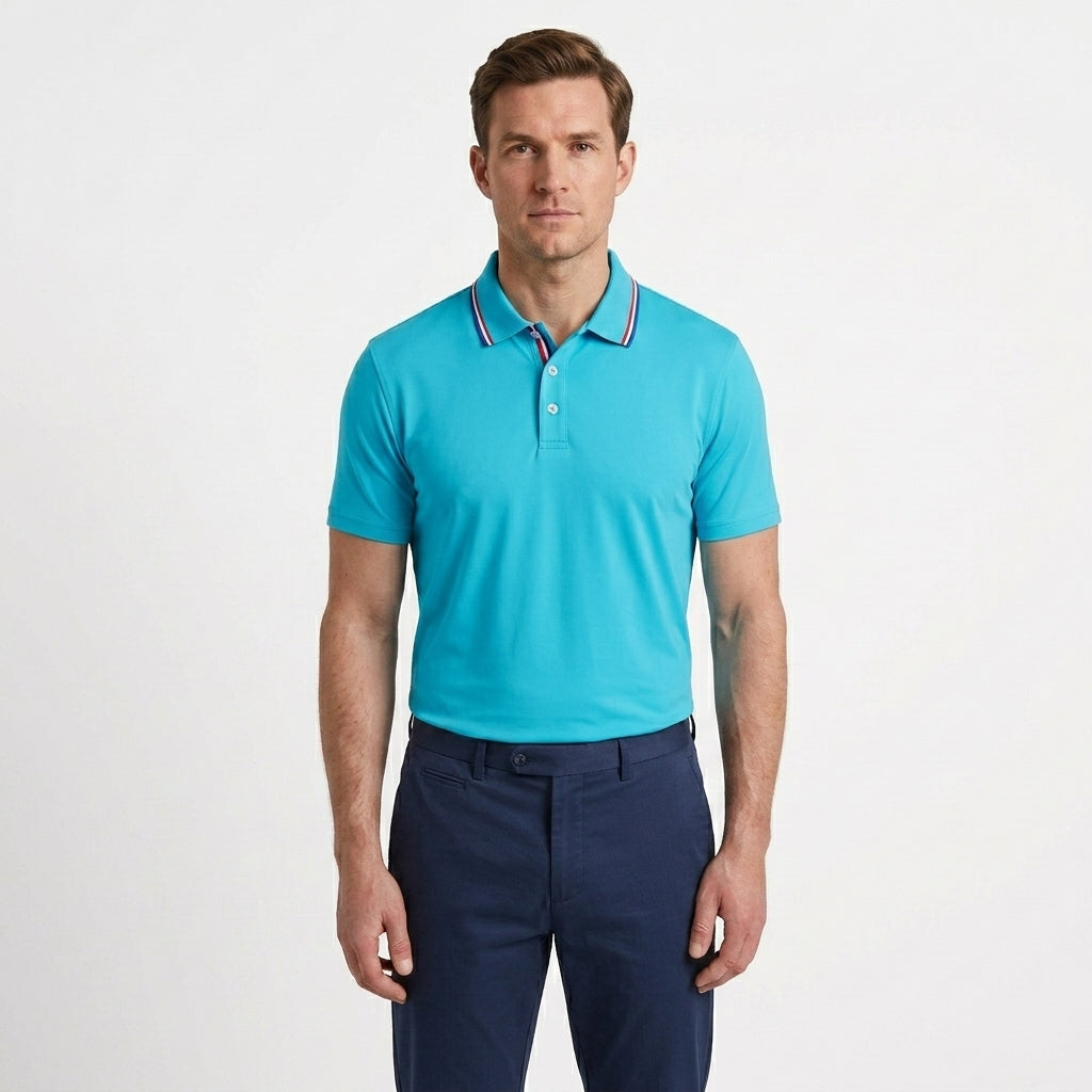 Tailored Elegant Polo Shirt For Men