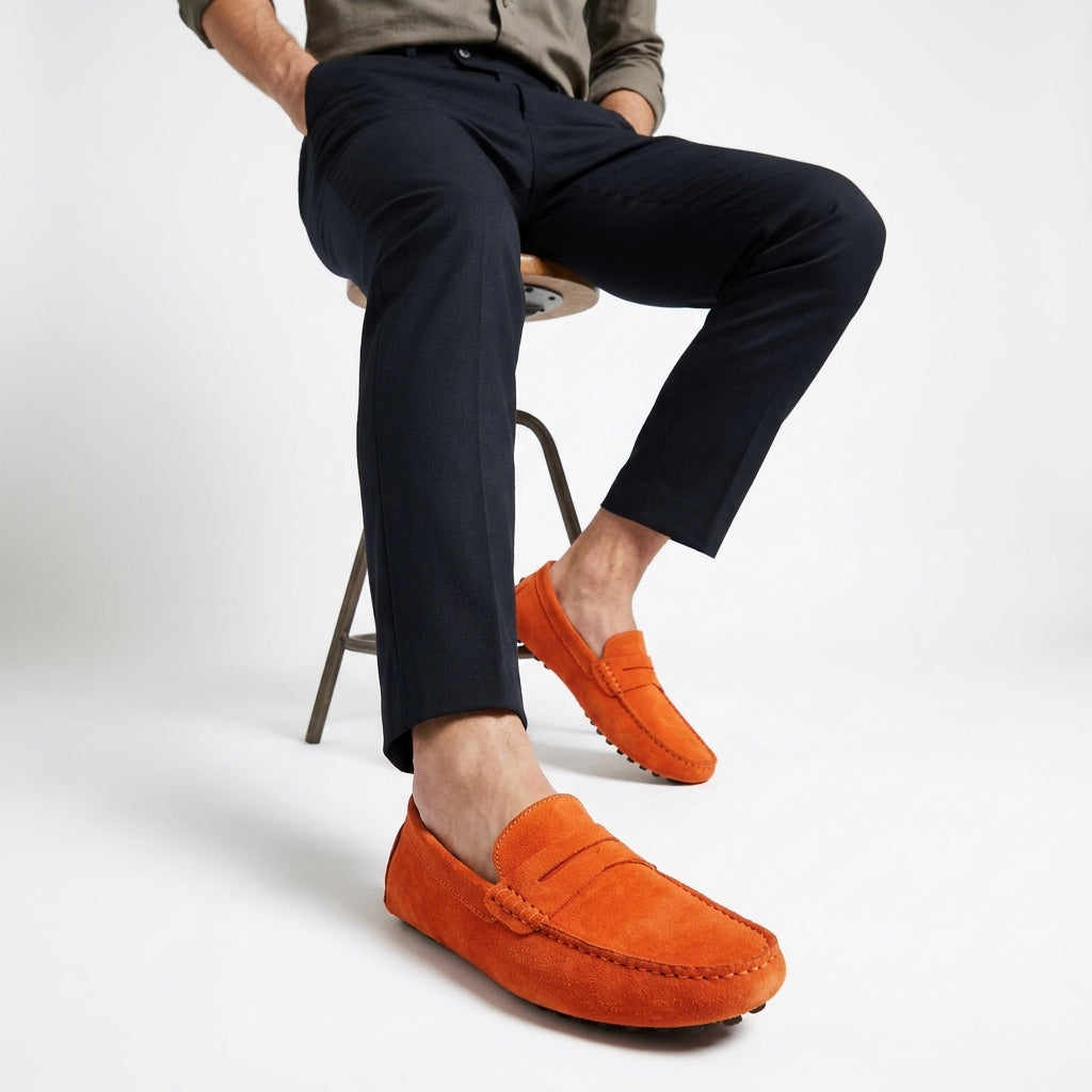 Men’s Suede Loafers