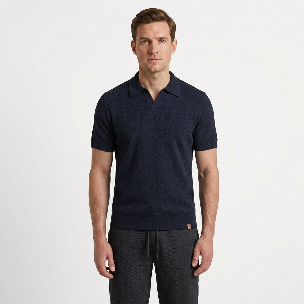 Tailored Elegant Polo Shirt For Men