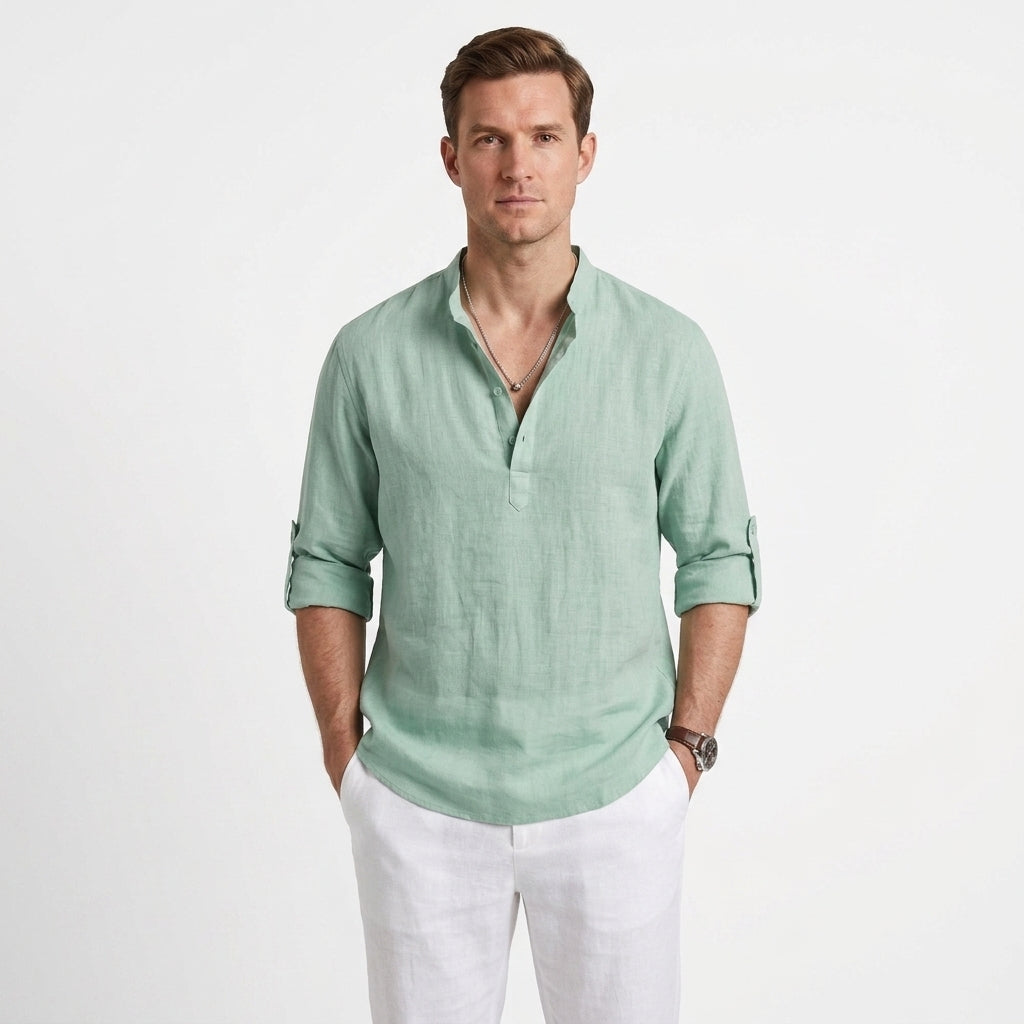 Tailored Everyday Button Shirt For Men
