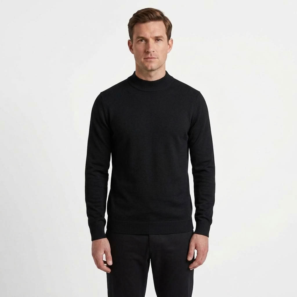Classic Turtleneck Knitted Sweater For Men