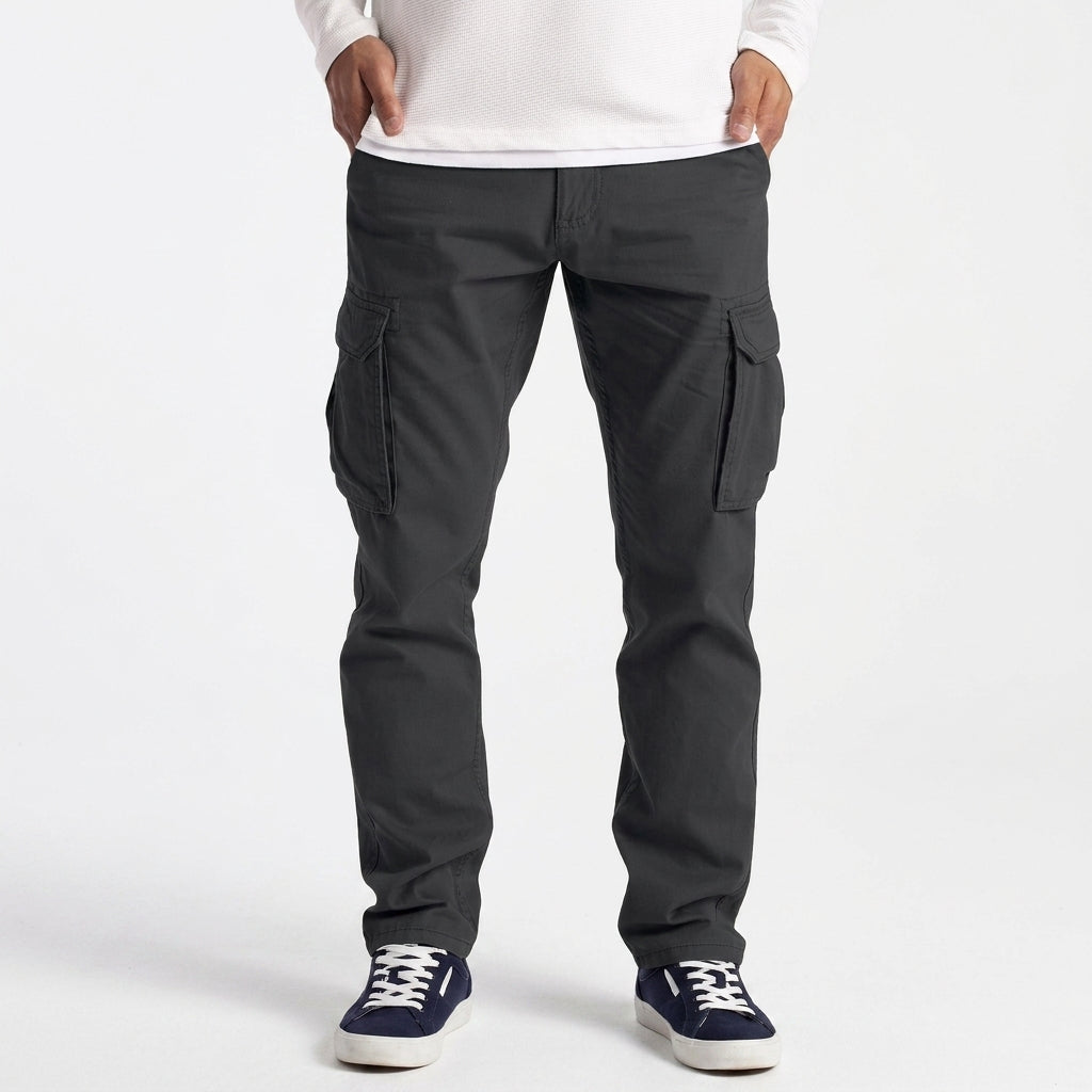 Lightweight Tapered Cargo Pants For Men
