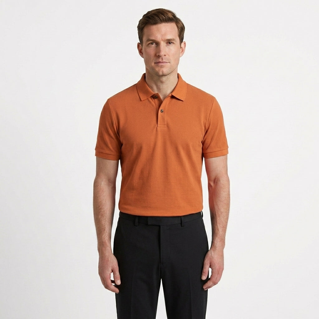 Structured Everyday Polo Shirt For Men