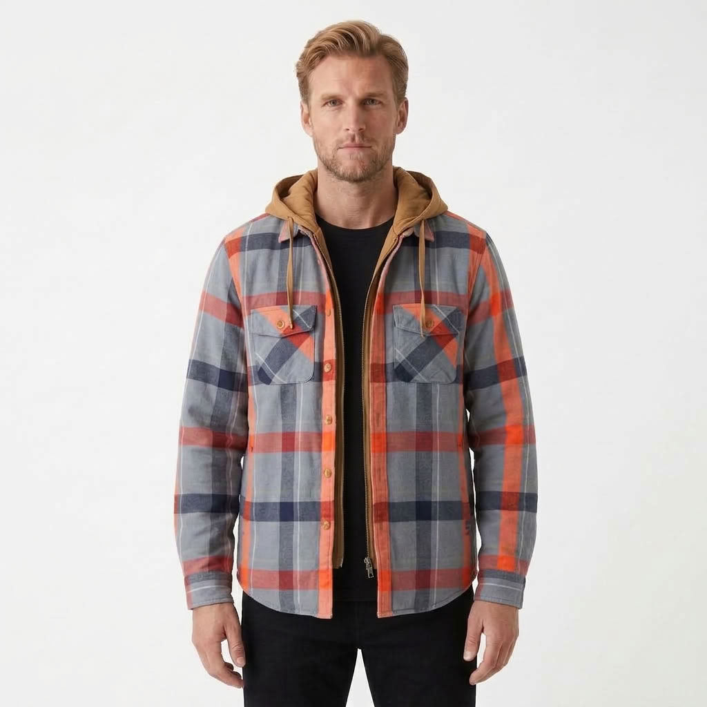 Retro Tailored Layering Jacket For Men