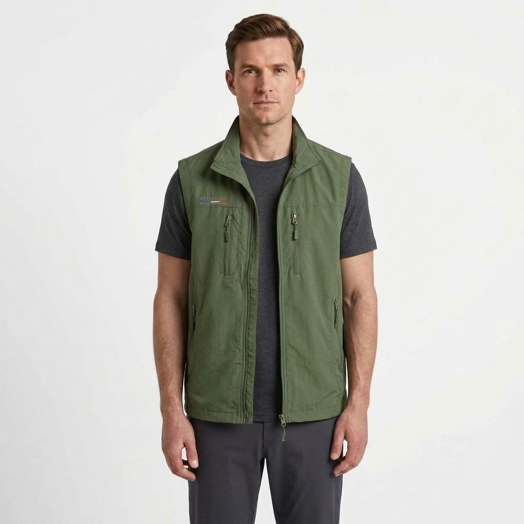 Refined Lightweight Cardigan For Men