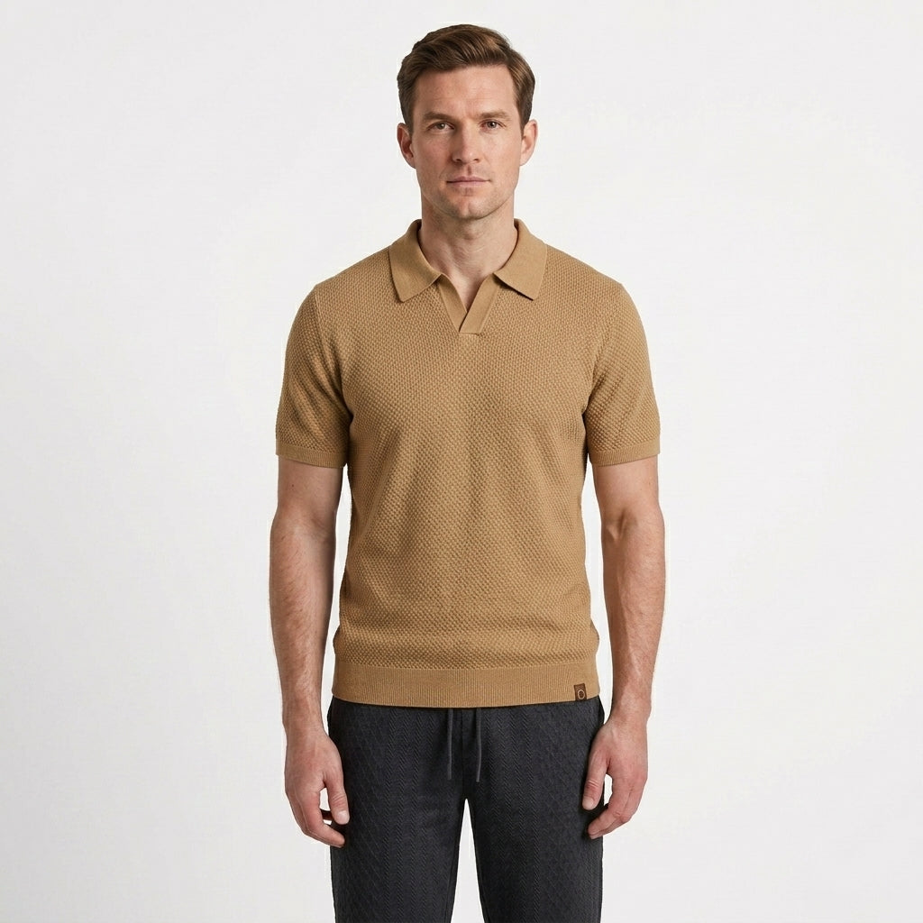 Tailored Elegant Polo Shirt For Men