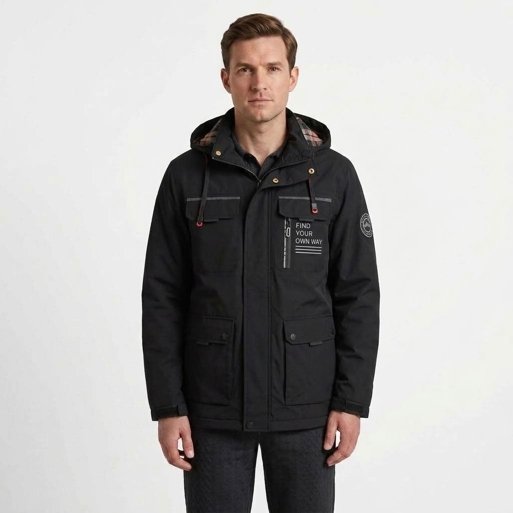 Tailored Waterproof Outdoor Jacket For Men