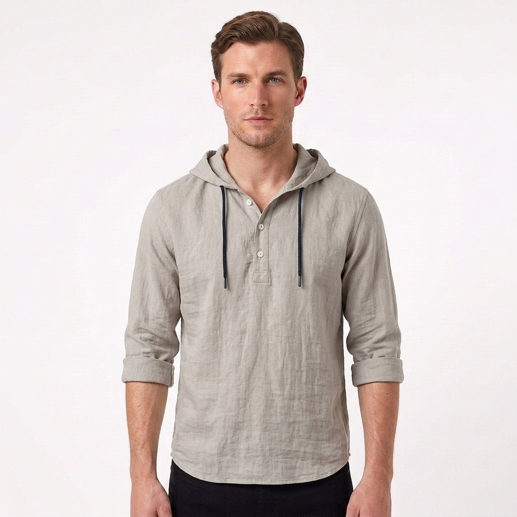 Elegant Hooded Jacket For Men