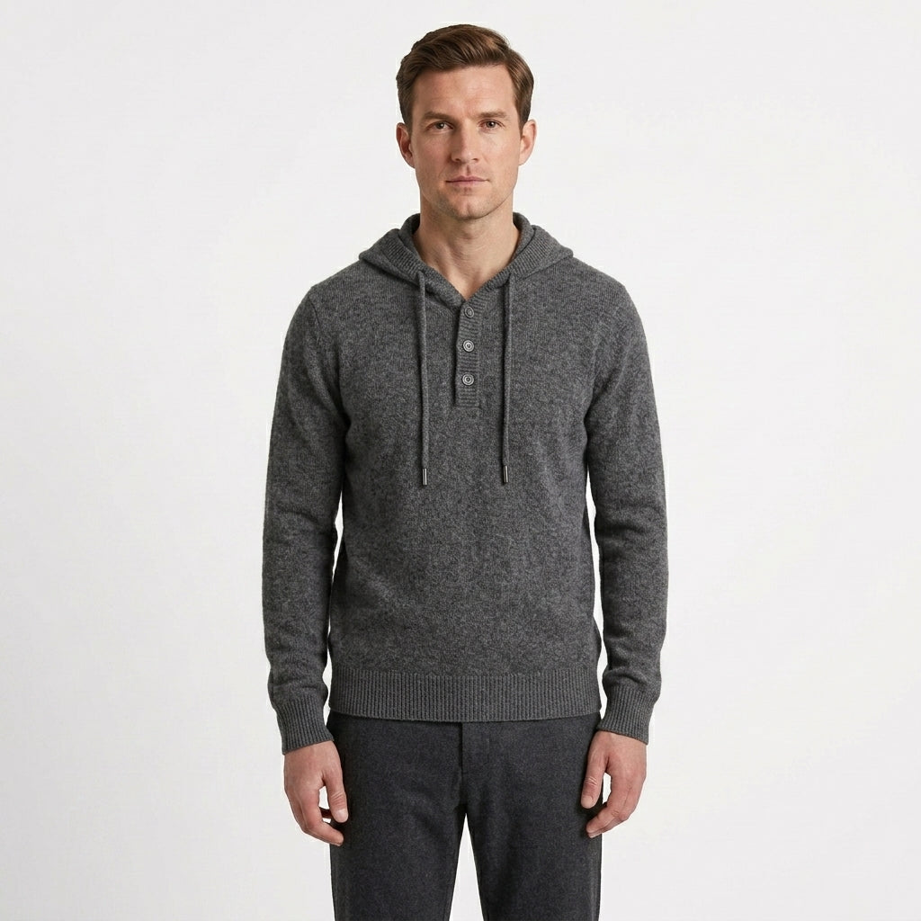 Tailored Hooded Layer For Men