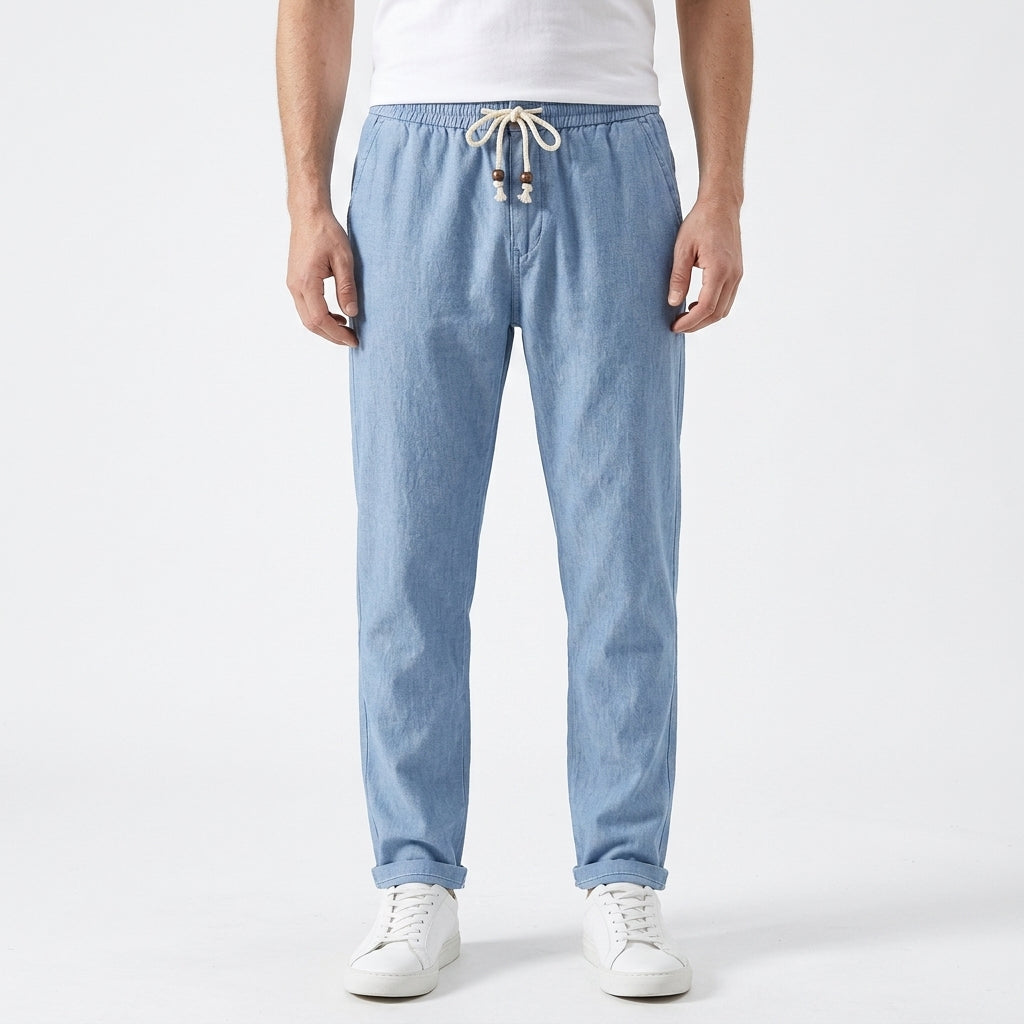 Tailored Coastal Casual Pants For Men