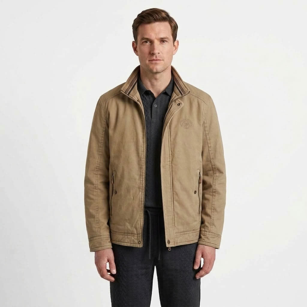 Refined Parka Bomber Jacket For Men