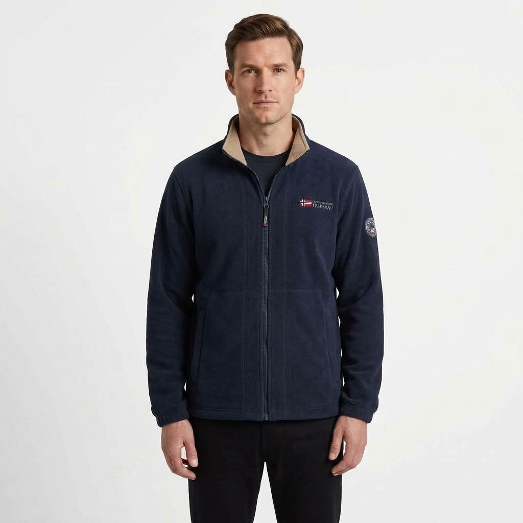 Double-Sided Fleece Winter Coat For Men