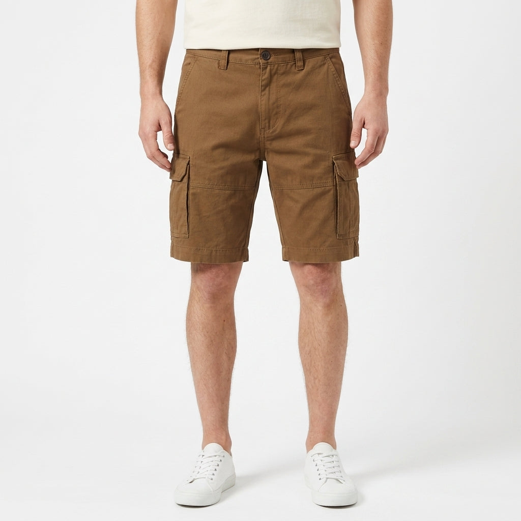 Tailored Utility Cargo Shorts For Men