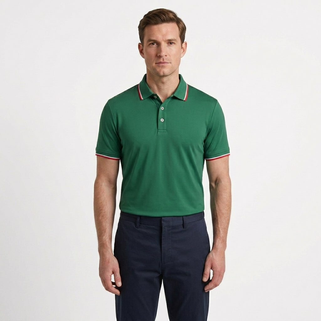 Tailored Elegant Polo Shirt For Men