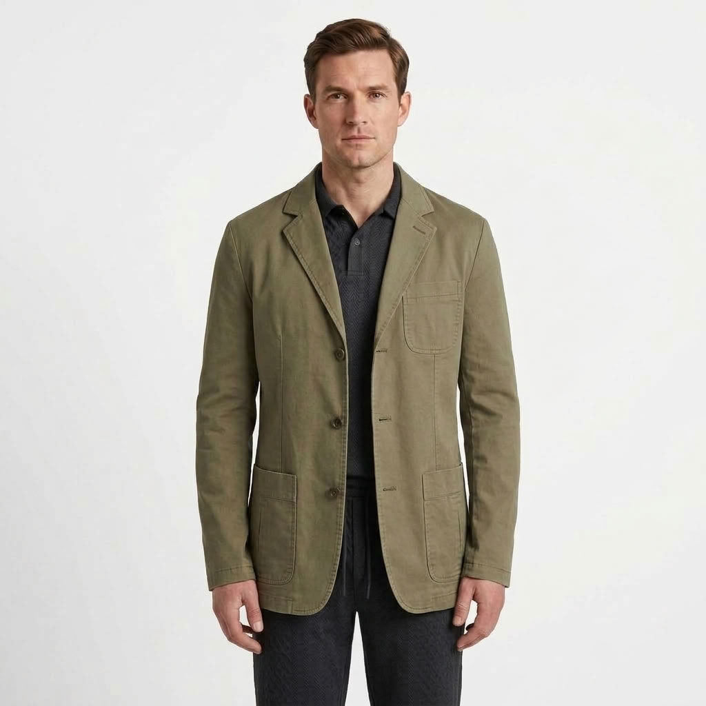 Relaxed Tailored Everyday Jacket For Men