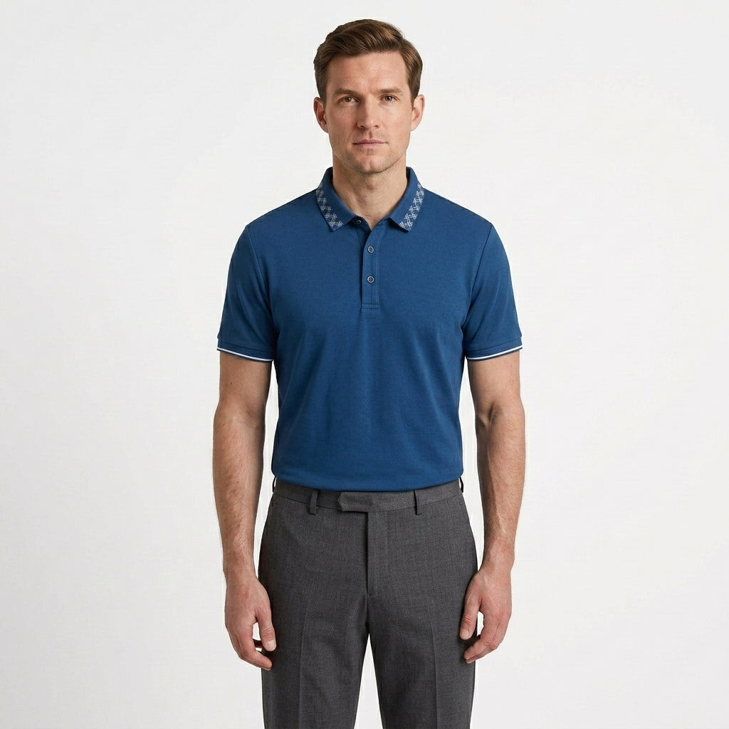 Tailored Premium Cotton Polo Shirt For Men