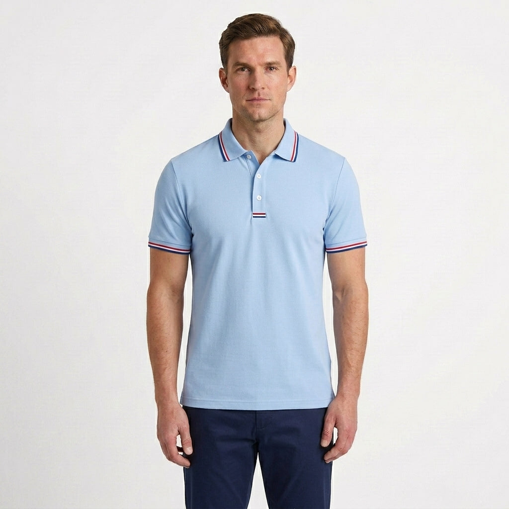 Modern Tailored Casual Polo Shirt For Men