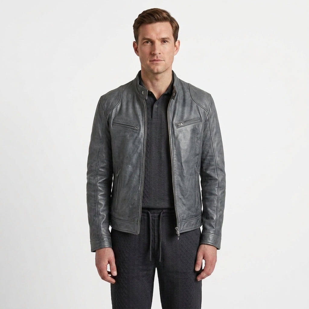 Sleek Structured Jacket For Men