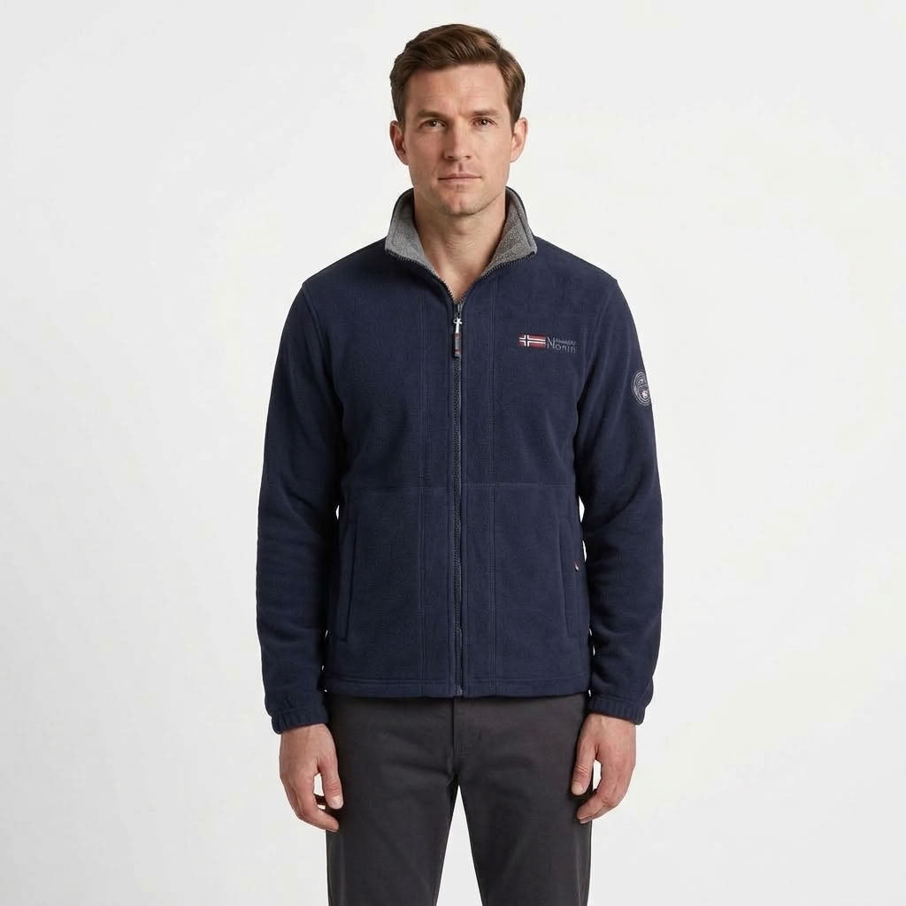 Printed Loose Winter Jacket For Men