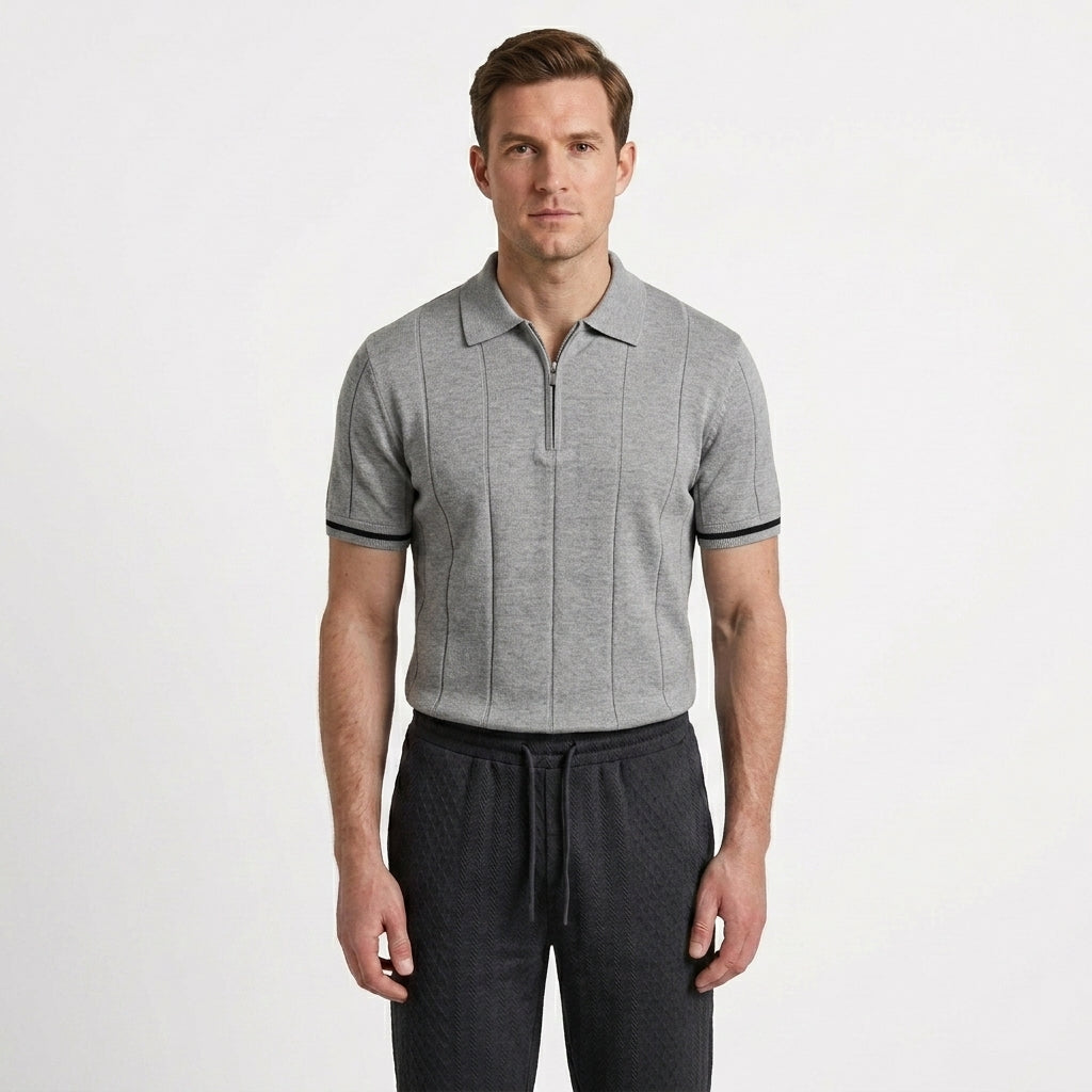 Tailored Elegant Polo Shirt For Men