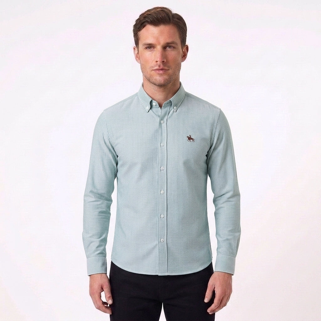 Premium Cotton Button-Up Shirt For Men