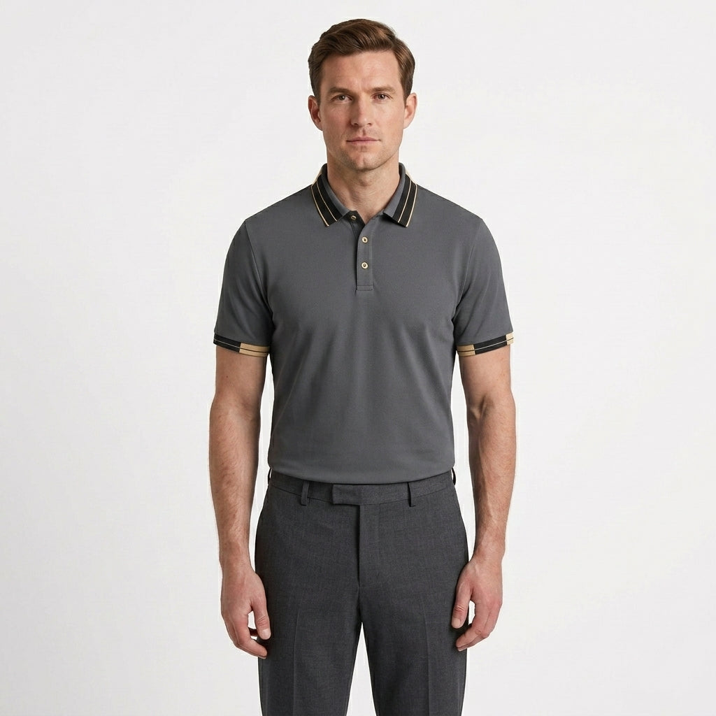 Tailored Classic Polo Shirt For Men