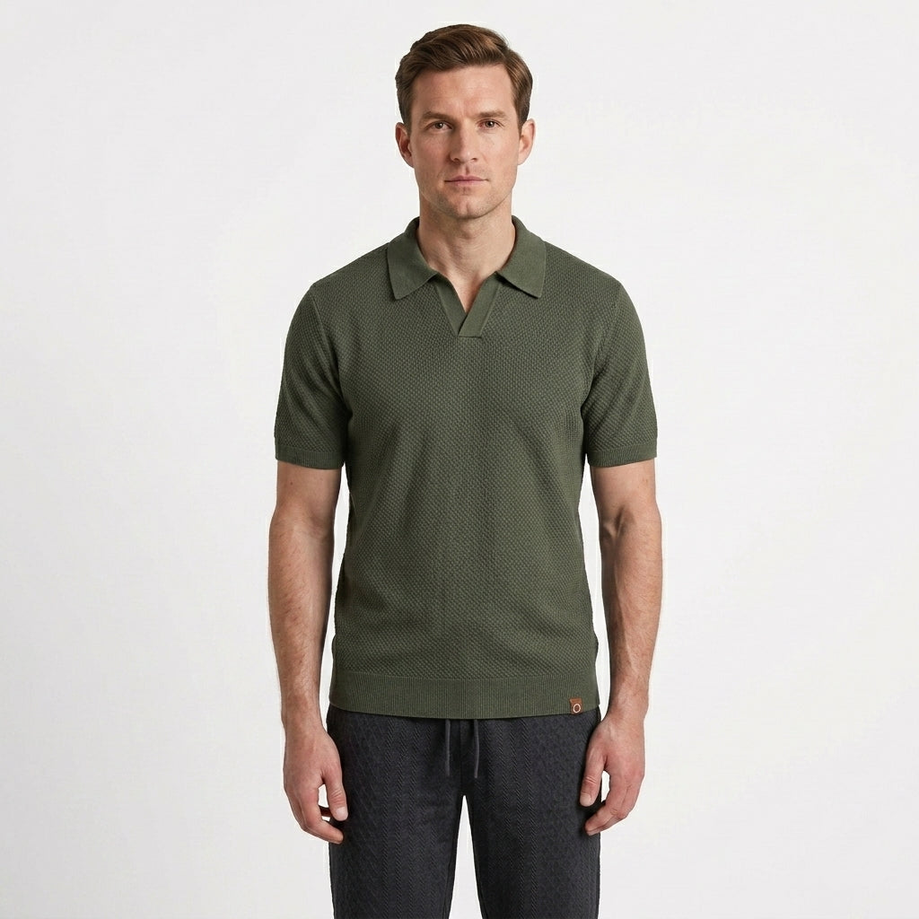Tailored Elegant Polo Shirt For Men