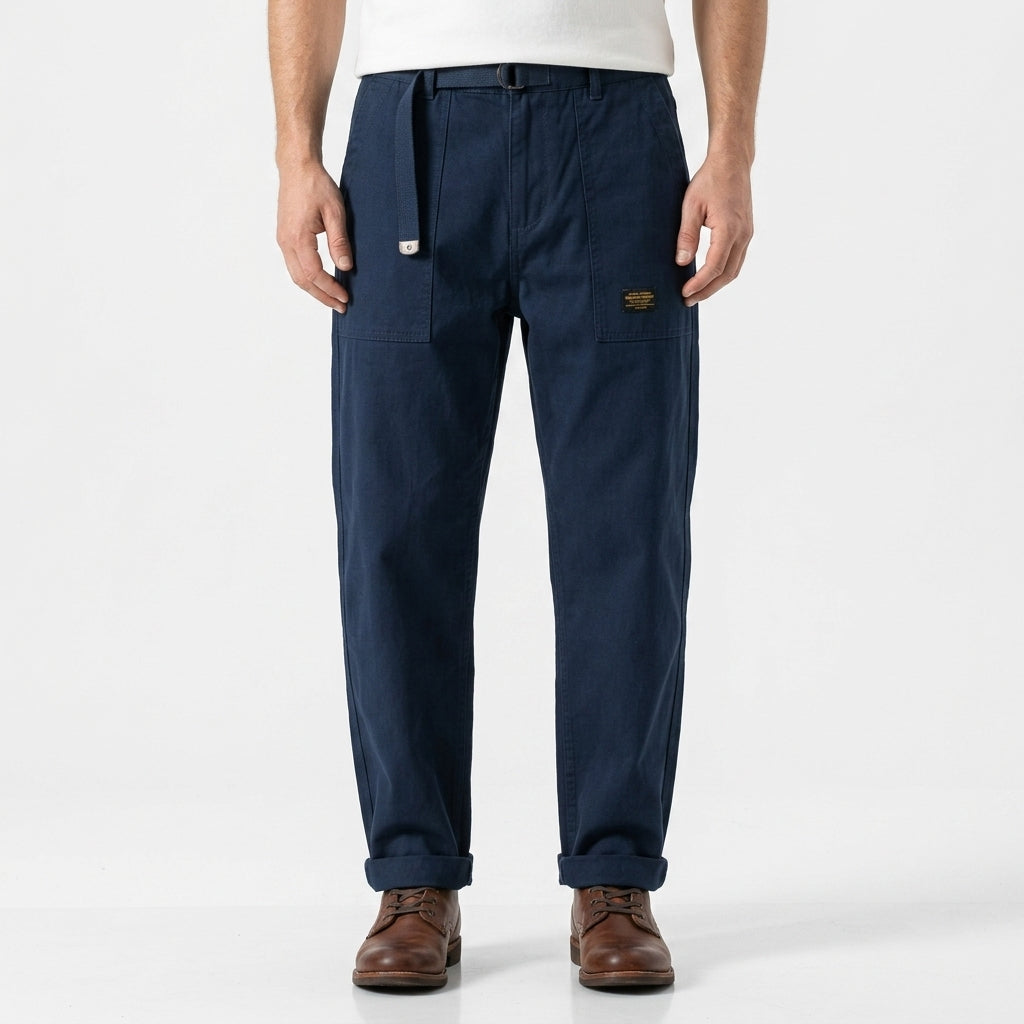 Tailored Utility Cargo Pants For Men