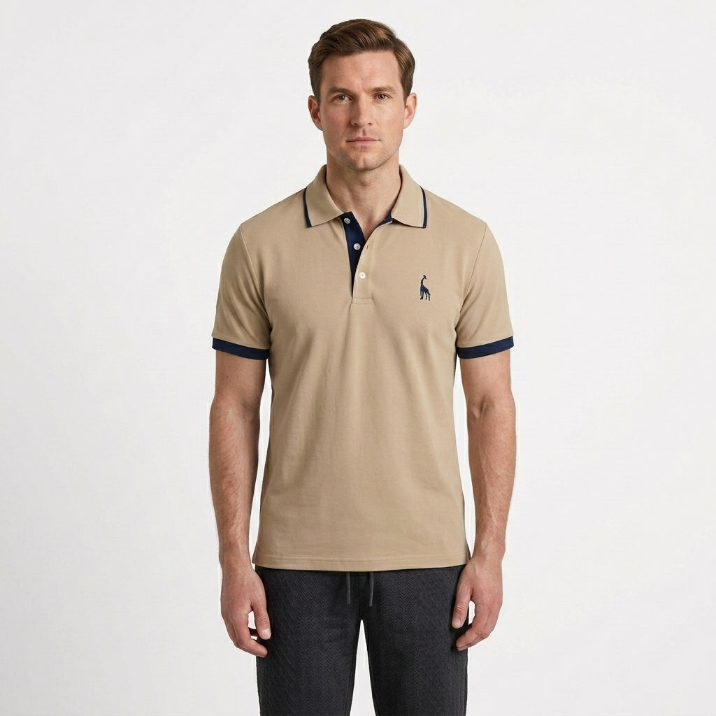 Tailored Cotton Casual Polo Shirt For Men