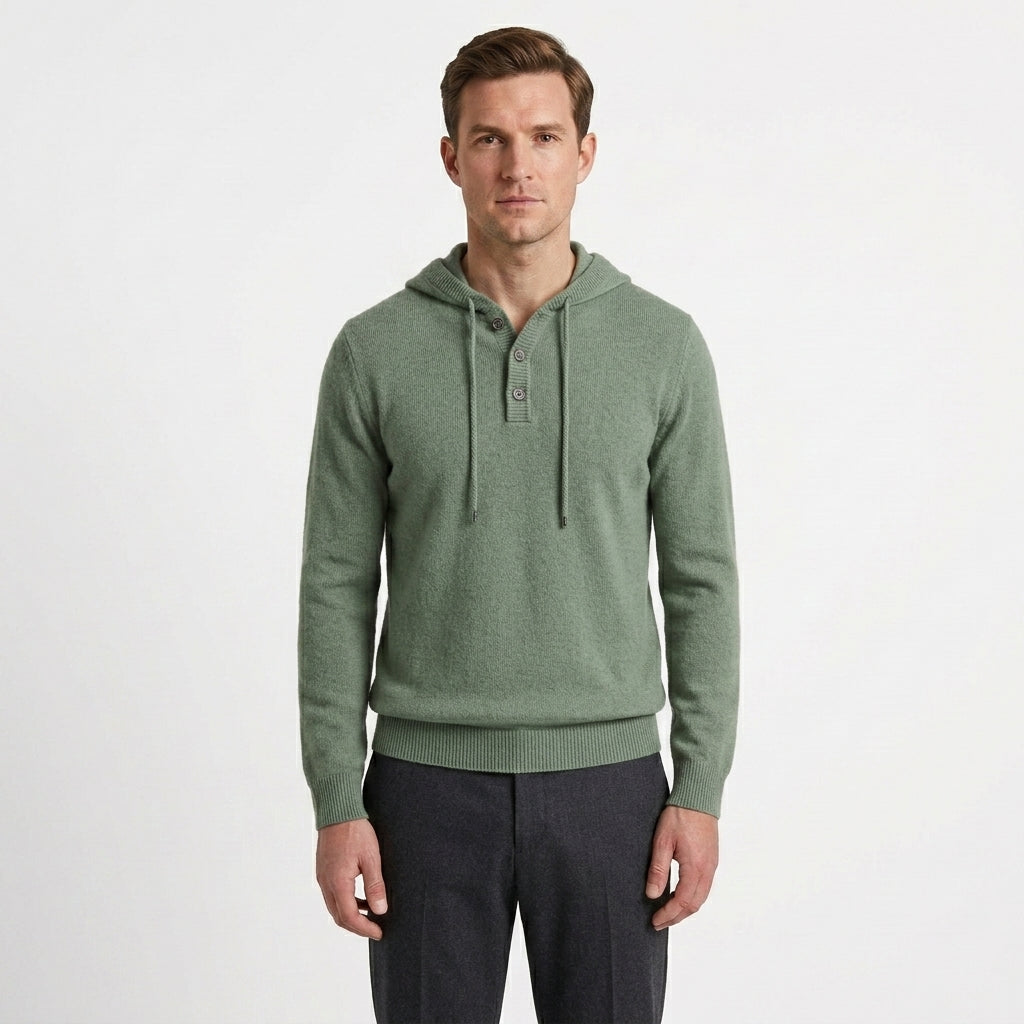 Tailored Hooded Layer For Men