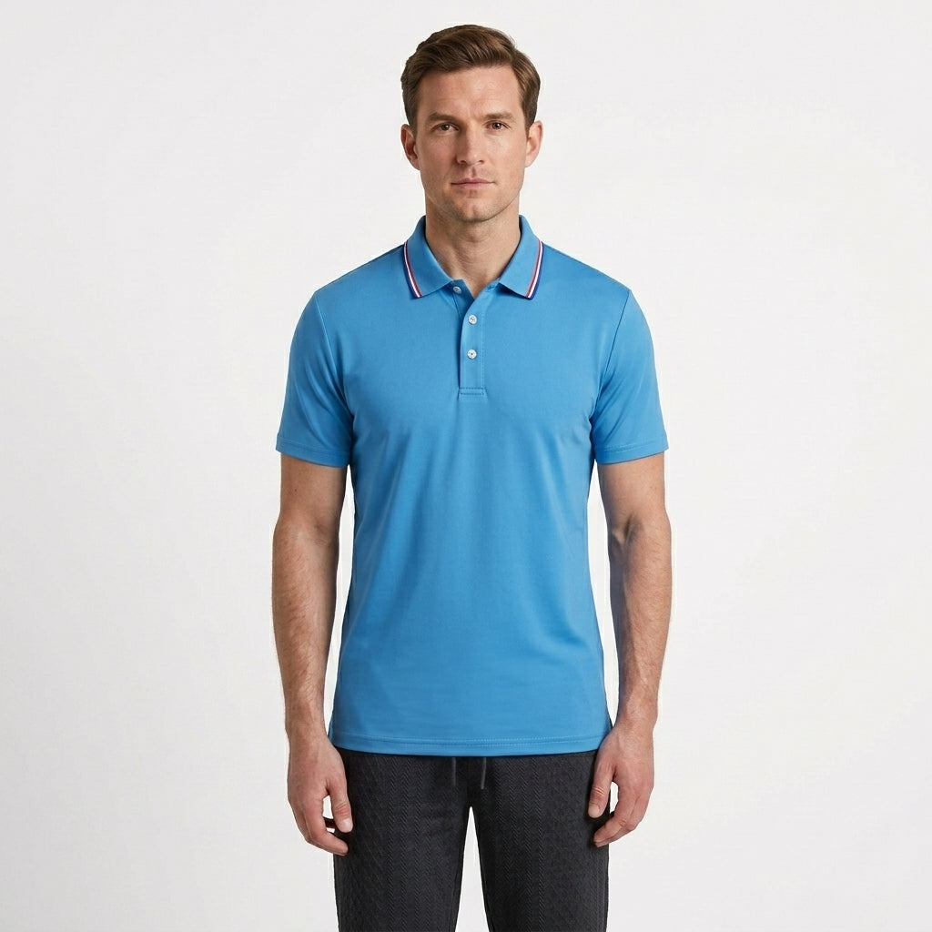 Tailored Elegant Polo Shirt For Men