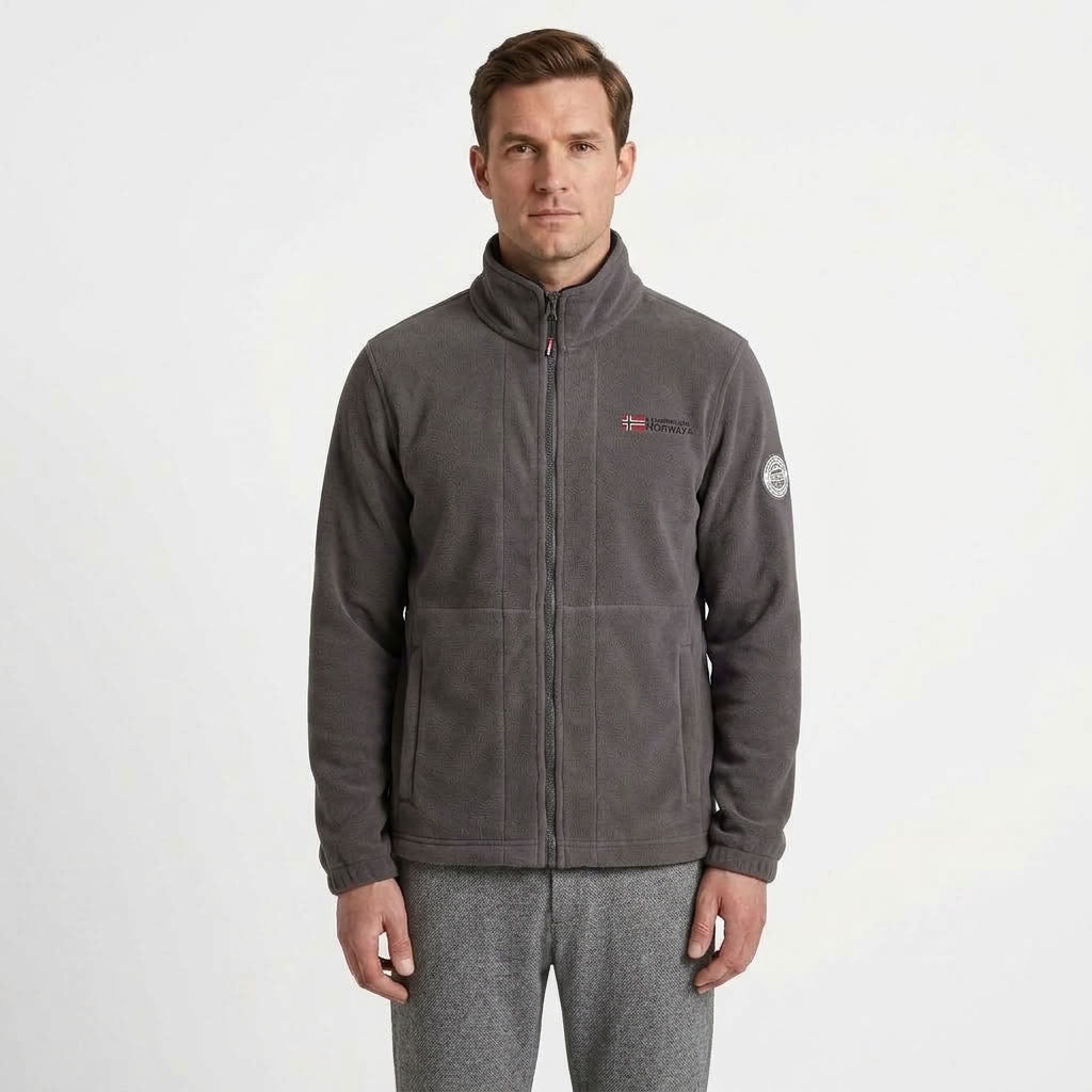 Double-Sided Fleece Winter Coat For Men