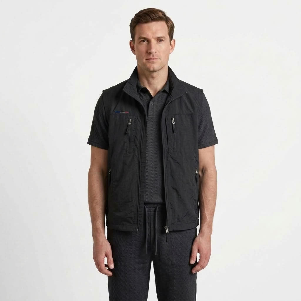 Refined Lightweight Cardigan For Men