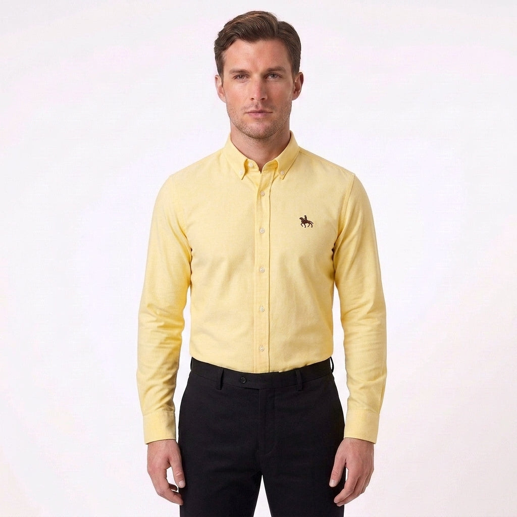 Premium Cotton Button-Up Shirt For Men